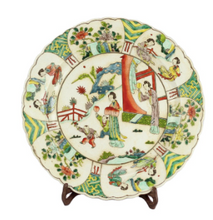 Load image into Gallery viewer, Antique famille rose hand painted plate
