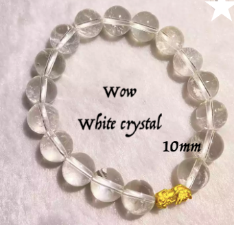 White Crystal Apr Birthstone Piyao